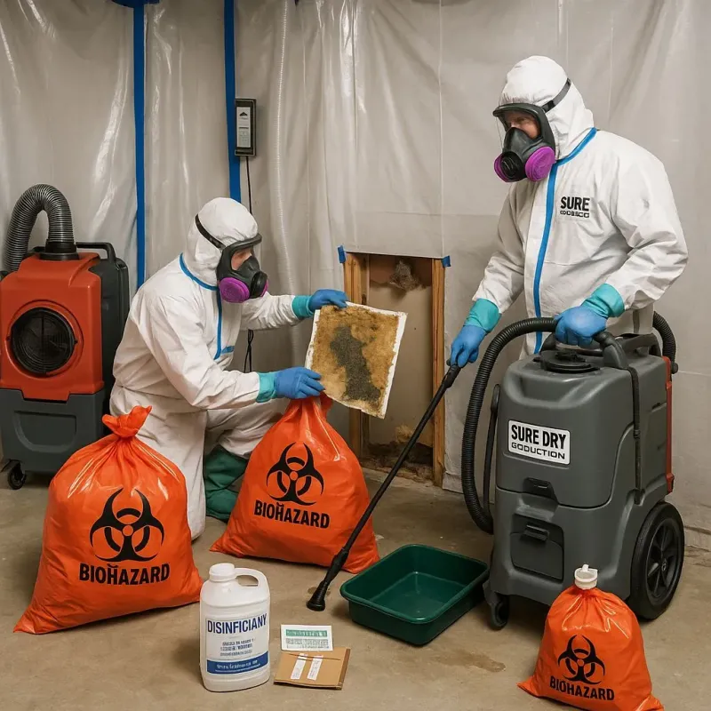 Contaminated Water Handling Protocols process in Henrietta, TX