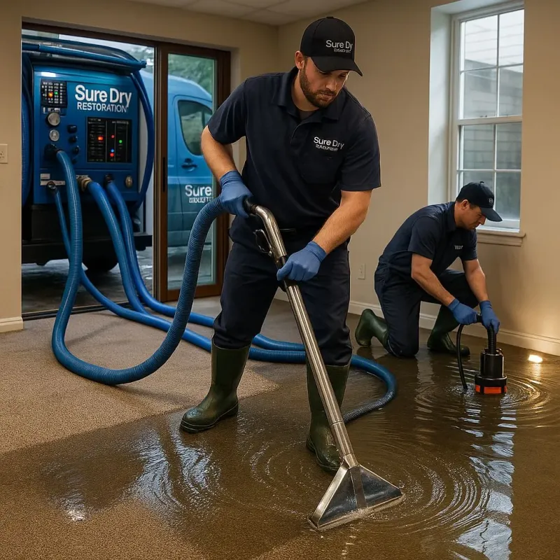 Water Extraction and Removal process in Henrietta, TX